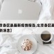 【北京各区县最新疫情报告,北京各区最新疫情最新消息】