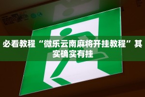 必看教程“凉山跑得快开挂”其实确实有挂