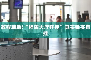 教程辅助!“神盾大厅开挂”其实确实有挂