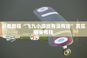 必看教程“飞九小游戏有没有挂”其实确实有挂