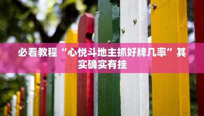 教程辅助!“微乐斗地主怎么开免费的挂”其实确实有挂