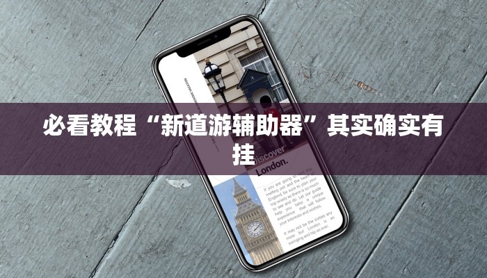 必看教程“新道游辅助器”其实确实有挂