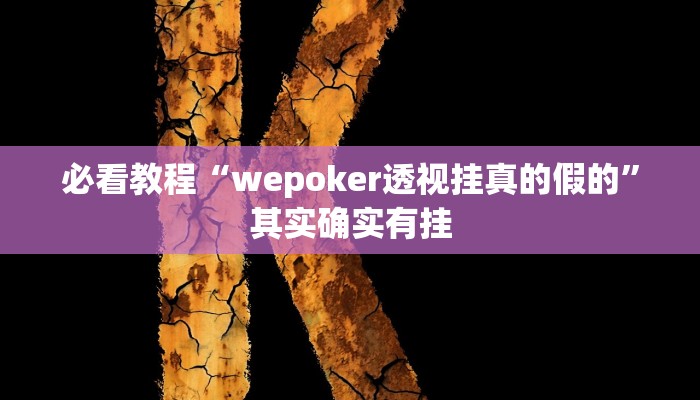 教程辅助!“边峰惯蛋总是输”其实确实有挂