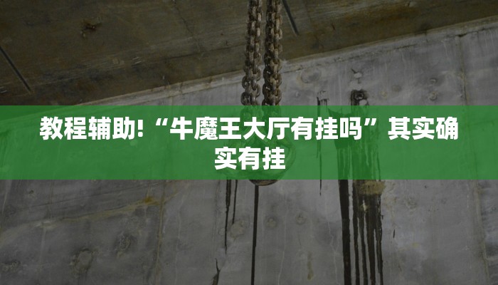 教程辅助!“牛魔王大厅有挂吗”其实确实有挂